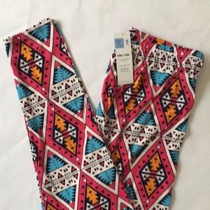 Legging diamond geo print